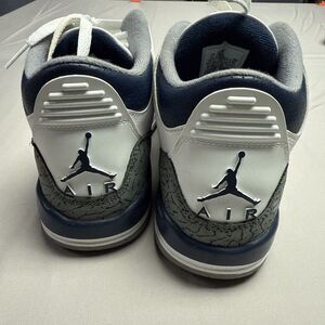 Size 7Y- Nike Air Jordan 3 Retro Midnight Navy